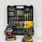 دریل شارژی ۸۸ولت براشلس دیوالت مدل سه نظام اهنی13mm88v ا Dewalt